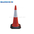 Cone de barreira de estrada retrátil flexível